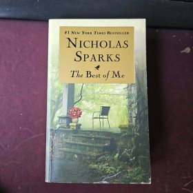 《The Best of Me》美国原版私藏干净平装本 Nicholas Sparks 经典作品