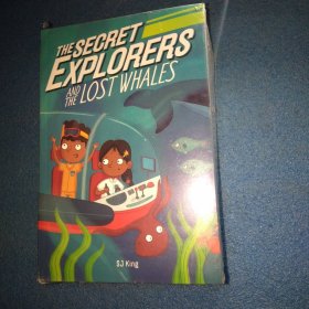 英文原版 The Secret Explorers and the Lost Whales 秘密探险家系列2：秘密探险家与失落的鲸鱼 DK儿童动作冒险小说 1-11册 未拆封