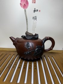 紫砂佛手壶