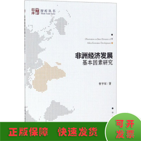 非洲经济发展基本因素研究/智库丛书