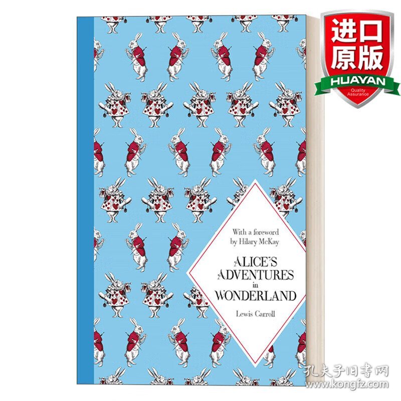 英文原版 Alice's Adventures in Wonderland 爱丽丝漫游奇境记 精装 英文版 进口英语原版书籍