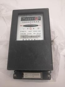 电度表 电表 三相四线有功电度表 老物件 老电表 型号DT862一4 青岛电度表厂生产 仪表 计量器具