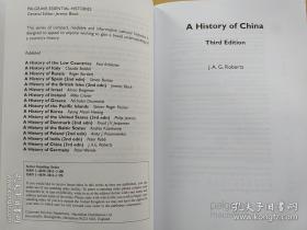 英文书 A History of ？(Bloomsbury Essential Histories, 26) 3rd Edition by J. Roberts (Author)新书未翻阅