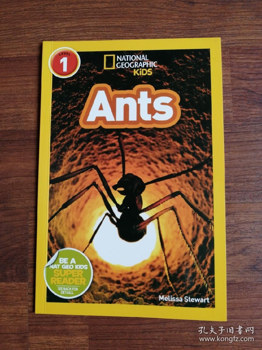 NATIONAL GEOGRAPHIC KIDS LEVEL1 Ants