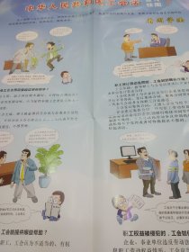 中华人民共和国工会法宣传挂图一套2张