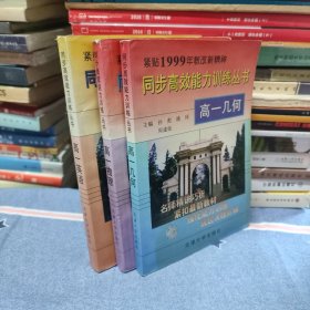同步高效能力训练丛书 高一 英语 物理 几何（共3册本合售/内页干净无笔记）