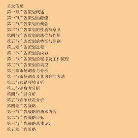 广告策划