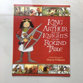 King Arthur and the Knights of the Round Table 名著绘本：亚瑟王与圆桌骑士   英文绘本  平装绘本