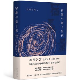 正版 宿墨与量子男孩 欧阳江河 北京十月文艺出版社