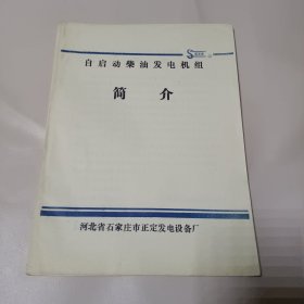 自启动柴油发电机组简介(河北省石家庄市正定发电设备厂).