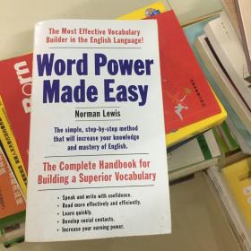 Word Power Made Easy: The Complete Handbook for Building a Superior Vocabulary 英文原版