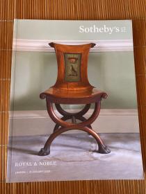 苏富比拍卖 ROYAL&NOBLE （皇家贵族） 2020
