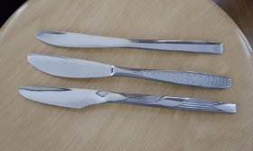 西餐刀具三把