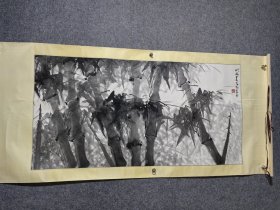 当代实力派画家韦艺和老师精品墨竹代表作品保真交流