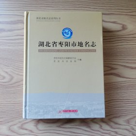 湖北省枣阳市地名志（16开精装，九五品）