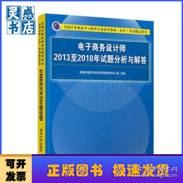 电子商务设计师2013至2018年试题分析与解答/全国计算机技术与软件专业技术资格（水平）考试指定用书