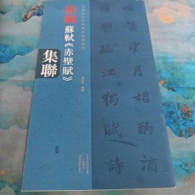 中国历代经典碑帖集联系列 新编苏轼 赤壁赋 集联