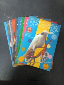 我们爱科学 1982年 月刊（第1、2、3、4、5、6、7、8、9期 总第58-66期）共9本合售
