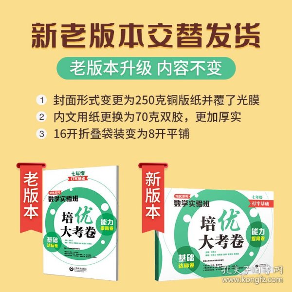 数学实验班培优大考卷：基础达标卷+能力提高卷（七年级）（打牢基础）