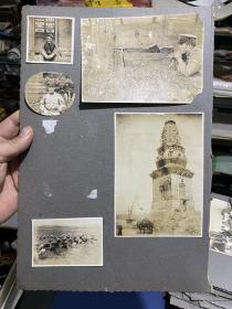 民国时期侵华遗留老照片6张！塔卖了一张-主图右下角那张