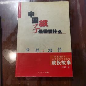 梦想与激情:中国孩子最需要什么:一群中国孩子在美国夏令营里的成长故事