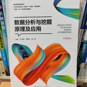 数据分析与挖掘原理及应用主编杜光辉，东北林业大学出版社。