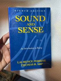 现货 Perrine's Sound and Sense: An Introduction to Poetry 8e  Greg Johnson， Thomas R Arp 英文版  诗歌的音义协调 诗歌的音与义 诗歌导论 英诗的境界 文学理论 评论 文学：结构、声音与感觉 意义