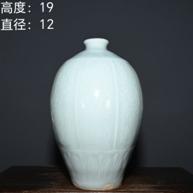 湖田窑影青瓷经典梅瓶（利）