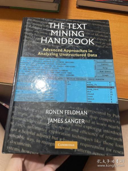 The Text Mining Handbook：Advanced Approaches in Analyzing Unstructured Data