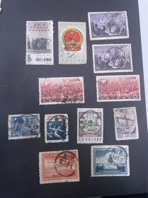 老纪特邮票全戳旧信销票价格不同 有2张有薄其他很好 打包350