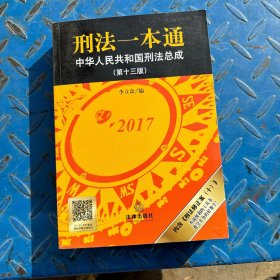 刑法一本通：中华人民共和国刑法总成（第十三版）