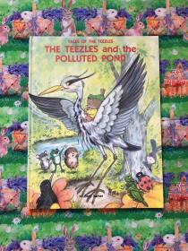 The teezles and the polluted pond 精装 复古绘本插画 vintage