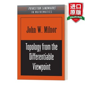 英文原版 Topology from the Differentiable Viewpoint 从微分观点看拓扑 John Milnor 英文版 进口英语原版书籍