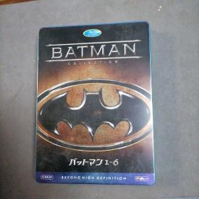 BSTMAN 蝙蝠侠 6碟DVD 铁盒 日本原装