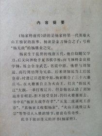 杨家将前传 火山王杨衮