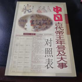 中日古代帝王年号及大事对照表