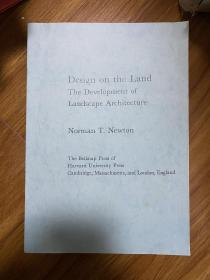 Design on the Land：The Development of Landscape Architecture (Belknap Press)