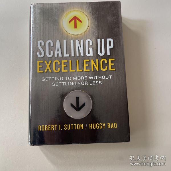 Scaling Up Excellence：Getting to More Without Settling for Less