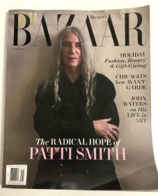 Harper’s Bazaar 时尚芭莎杂志  Patti Smith 2022/12-2023/1