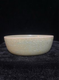 宋汝窑冰片纹洗