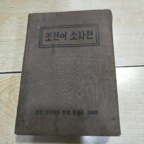 朝鲜原版：朝鲜语小词典 ［大32开精装］(朝鲜文) 조선어 소사전