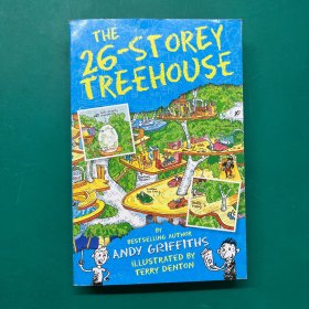 英文原版 The 26-Storey Treehouse 小屁孩树屋历险记 26层的树屋故事 儿童动作冒险章节桥梁书 全彩版 英文版 进口英语原版书籍