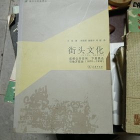 城市与社会译丛·街头文化：成都公共空间、下层民众与地方政治（1870-1930）