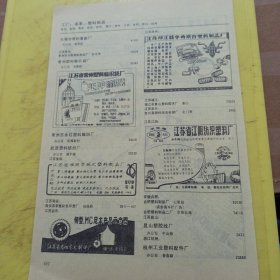 上海塑料制品二厂 上海塑料制品一厂 上海塑料制品十二厂 上海塑料制品一厂 上海塑料制品二十一厂 上海东海塑料制品厂 江苏省常州塑料编织袋厂 江苏省淮阴市城北塑料制品厂 江苏省吕四尼龙铸件厂 江苏邗江县李典联合塑料制品厂 江苏省江阴纺织塑料厂 特价资料 广告纸 广告页