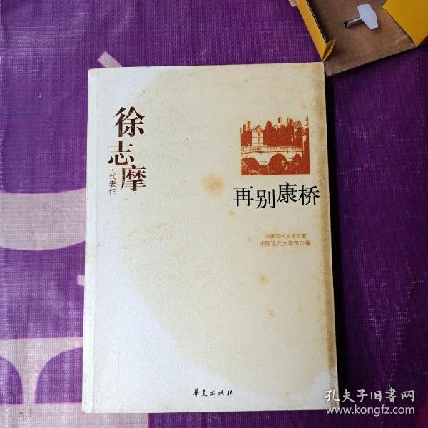 徐志摩代表作：再别康桥：中国现代文学百家