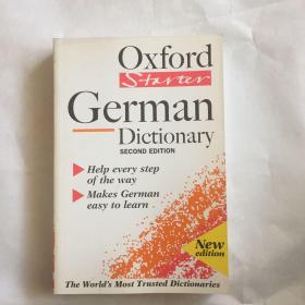 Oxford Starter German Dictionary Second edition   牛津入门德语词典第二版