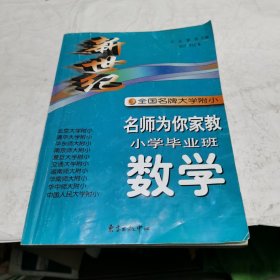 新世纪全国名牌大学附小名师为你家教：小学毕业班数学