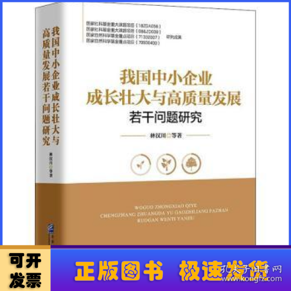 我国中小企业成长壮大与高质量发展若干问题研究