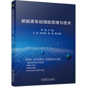 【假一罚四】新能源系统储能原理与技术李强