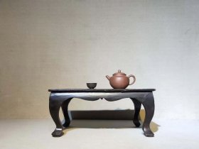 镶嵌大理石木雕茶桌
